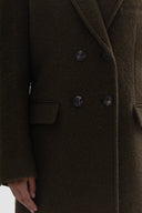 Layal Coat - Olive Green