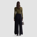 Wei Turtleneck Top - Olive Green