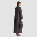 Reem Long Blazer Abaya - Mocha