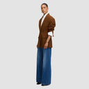 Safia Short Coat - Light Brown