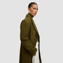 Layal Coat - Olive Green