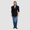 Safia Short Coat - Black