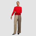 Anastasia Cashmere Jumper - Red
