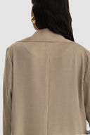 Sheikha Long Trench - Beige