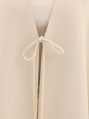 Almaha Long Jacket Abaya - Off-White