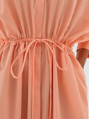 Ratna Shirt Dress - Soft Peach