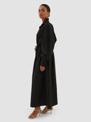 Ratna Shirt Dress - Black