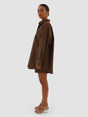 Jennifer Shirt - Brown
