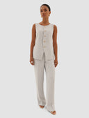 Manel Vest - Cloud Blue