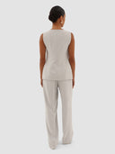 Manel Vest - Cloud Blue