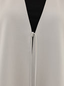 Almaha Long Jacket Abaya - Cloud Blue