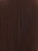 Hind Long Cardigan Abaya - Ash Brown