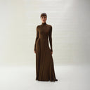 Jade Dress - Light Brown