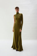 Jade Dress - Olive Green