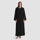 Reem Long Blazer Abaya - Black