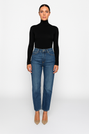 Wei Turtleneck Top - Black