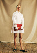 Leila Shirt Dress - White
